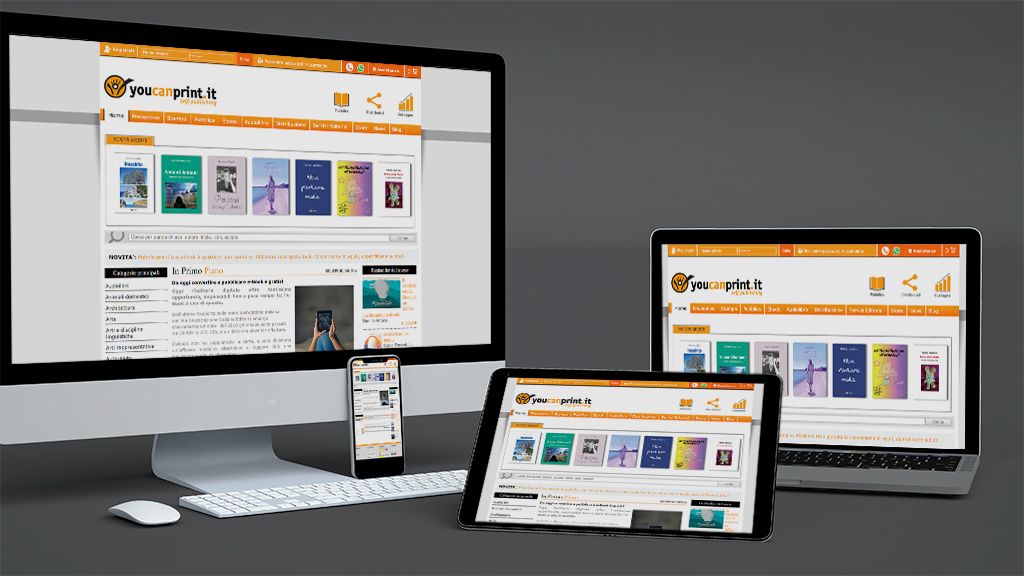 La piattaforma di self-publishing Youcanprint: catalogo e area autori
